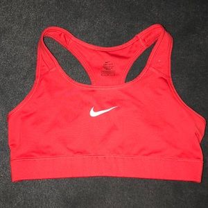 Red Nike Sports Bra